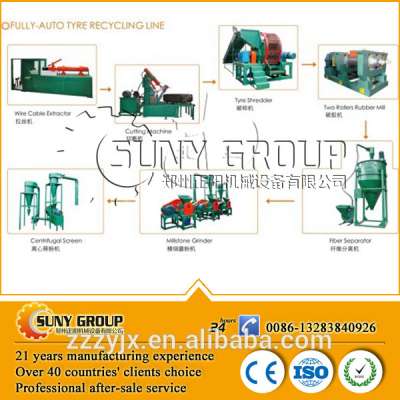 XKP-450 tire recycling machine for making rubber powder